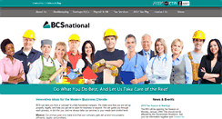 Desktop Screenshot of bcsnational.com